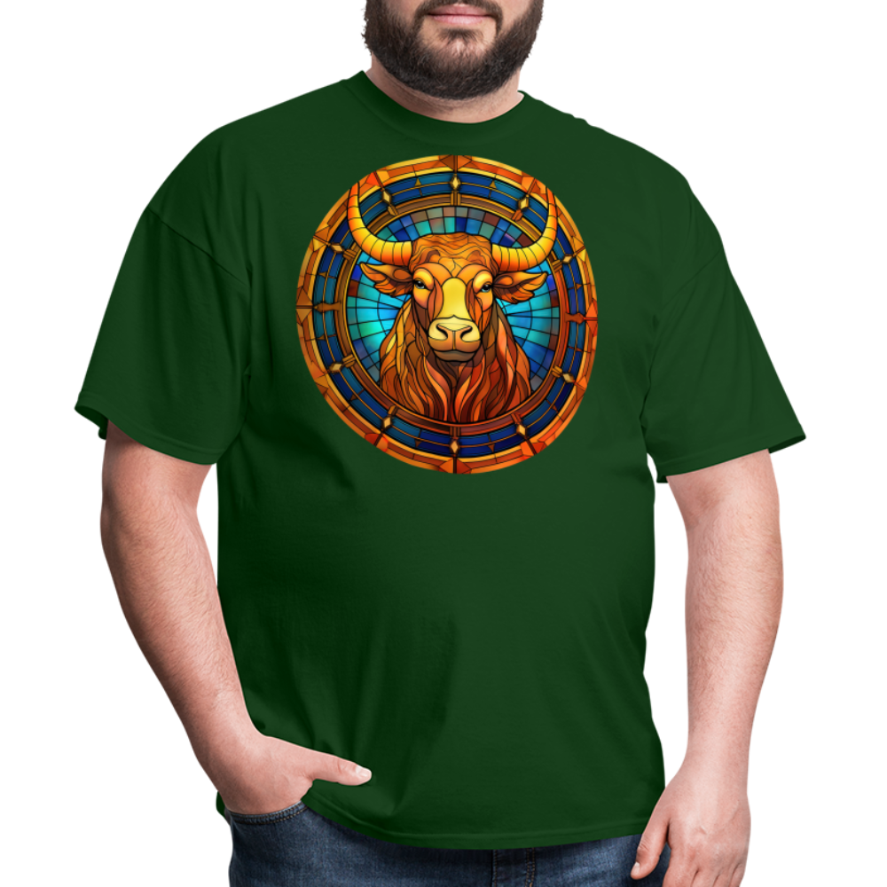 Men's Mosaic Taurus Classic T-Shirt - forest green