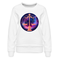 Thumbnail for Women’s Magic Libra Premium Sweatshirt - white