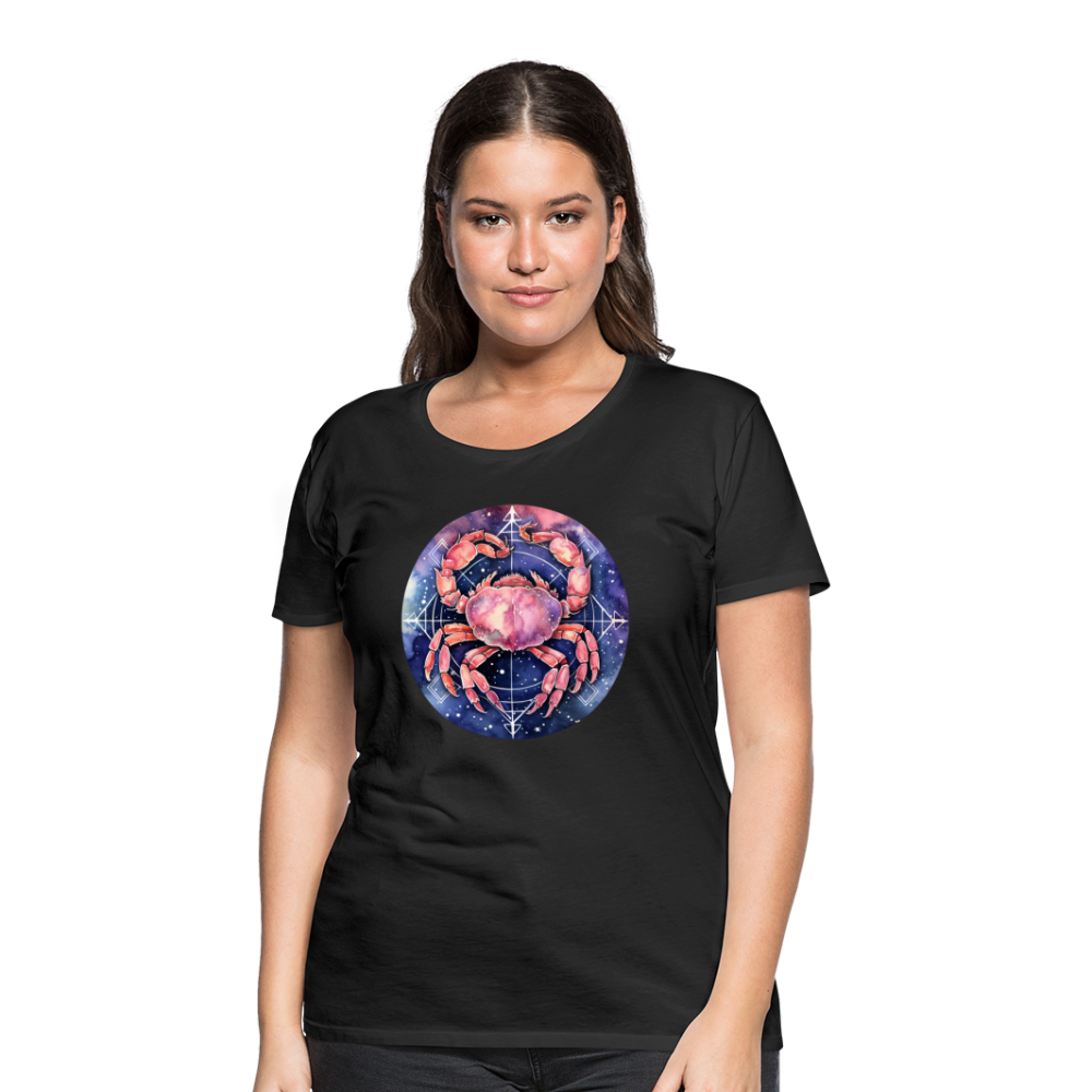 Women’s Mythical Cancer Premium T-Shirt - black