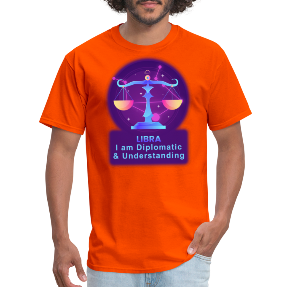 Men's Neon Libra Classic T-Shirt - orange