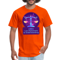 Thumbnail for Men's Neon Libra Classic T-Shirt - orange