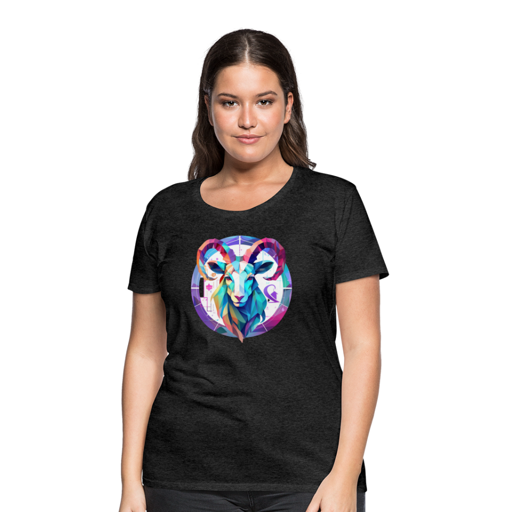 Women’s Mythical Aries Premium T-Shirt - charcoal grey