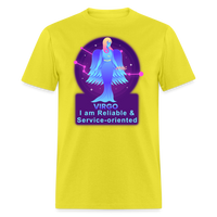 Thumbnail for Men's Neon Virgo Classic T-Shirt - yellow