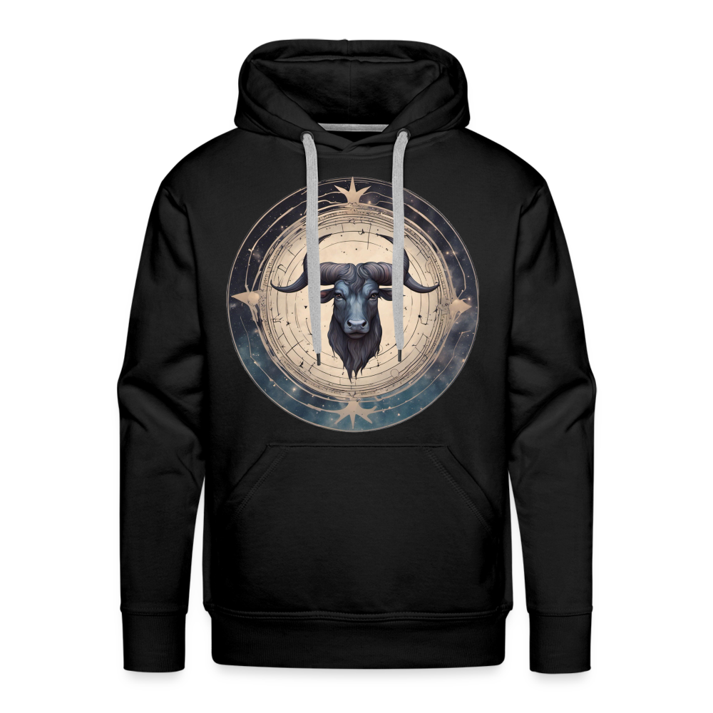 Men’s Mythical Taurus Premium Hoodie - black