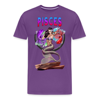 Thumbnail for Men's Astral Pisces Premium T-Shirt - purple