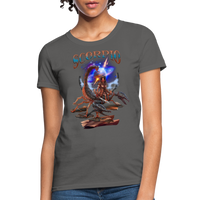 Thumbnail for Women's Astral Scorpio T-Shirt - charcoal