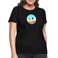 Thumbnail for Women's Dragonfly Oasis V.1 Capricorn T-Shirt - black