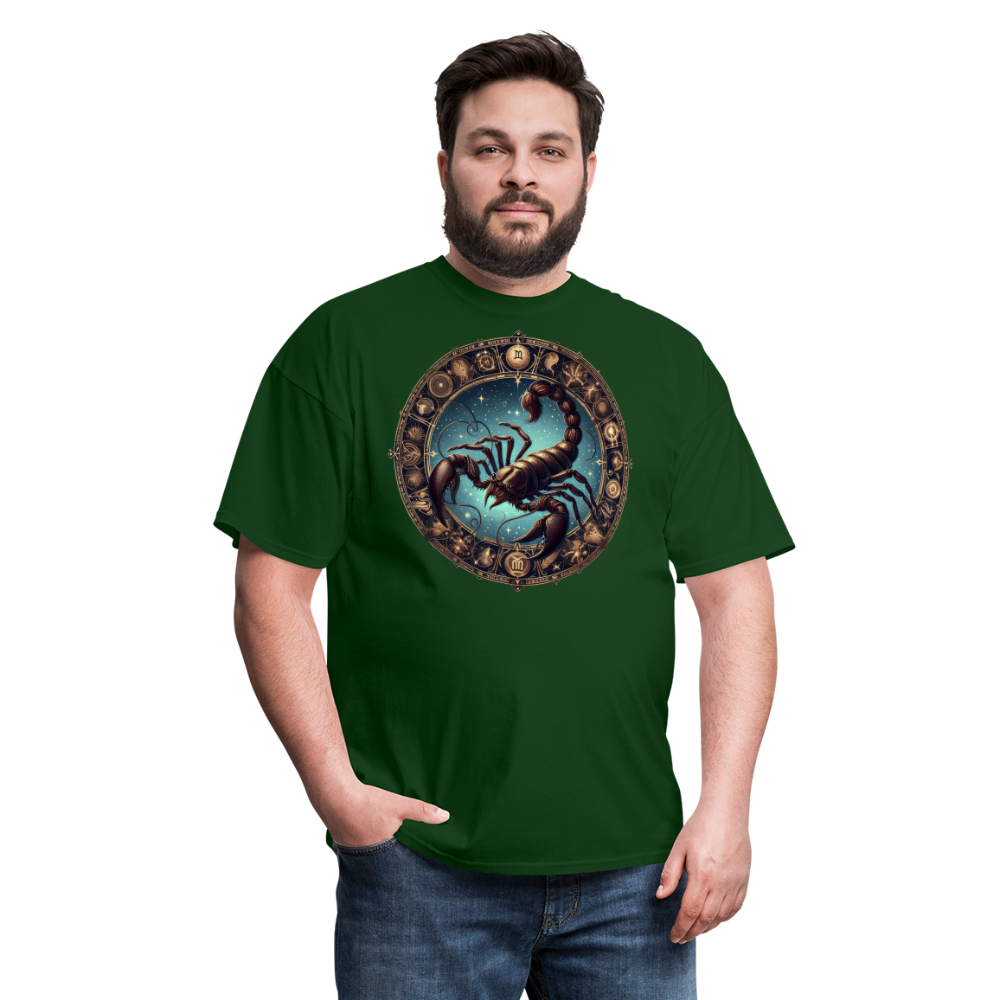 Men's Mythical Scorpio Classic T-Shirt - forest green