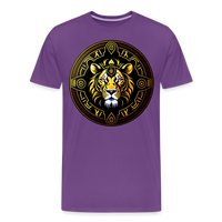 Thumbnail for Men's Mythical Leo Premium T-Shirt - purple