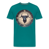 Thumbnail for Men's Mythical Taurus Premium T-Shirt - teal