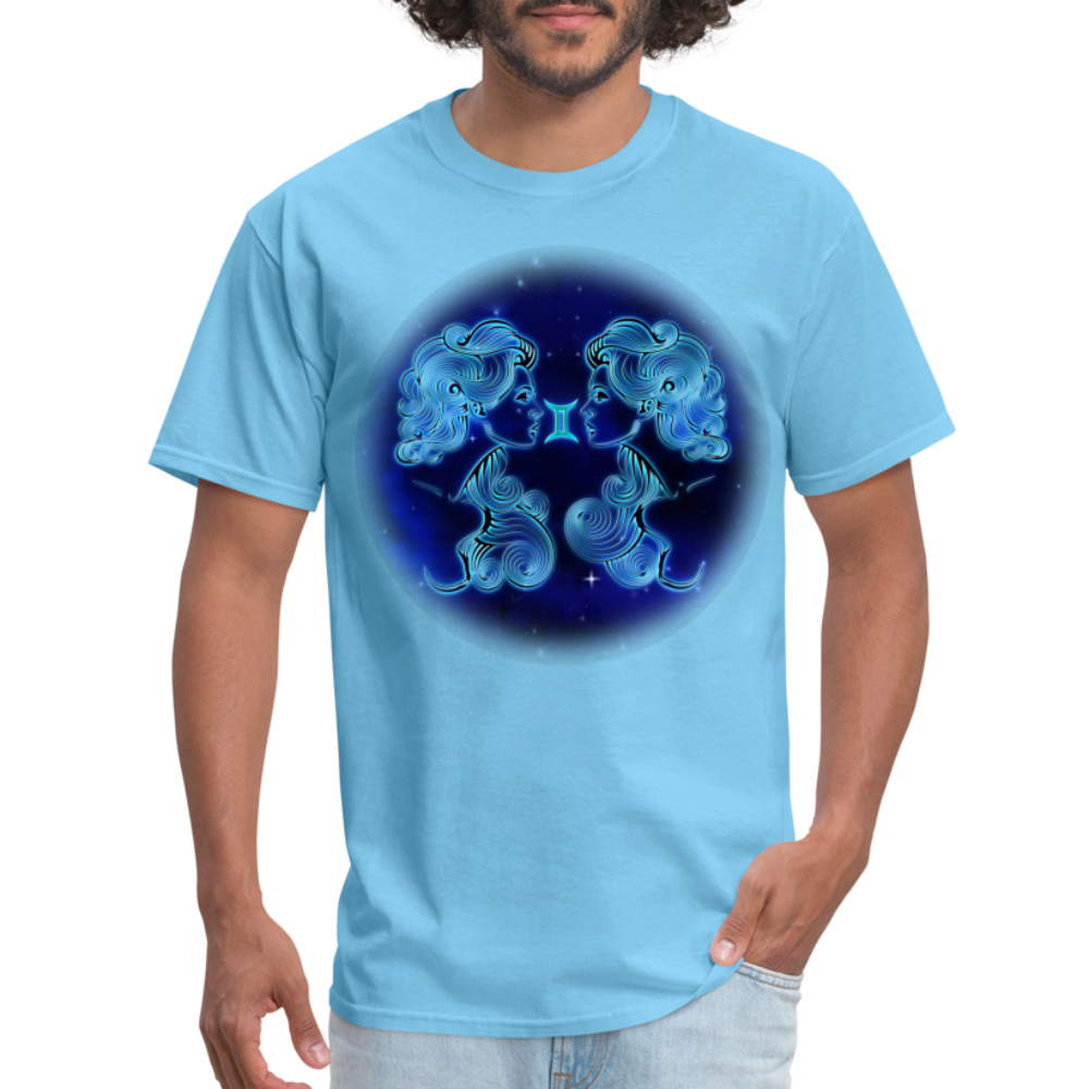 Men's Stellar Gemini Classic T-Shirt - aquatic blue