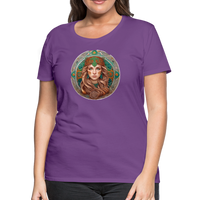 Thumbnail for Women’s Mythical Virgo Premium T-Shirt - purple