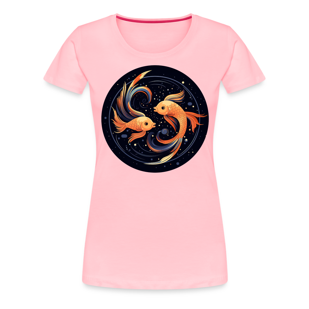 Women’s Mystic Pisces Premium T-Shirt - pink