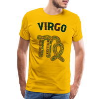 Thumbnail for Men's Power Words Virgo Premium T-Shirt - sun yellow