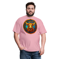 Thumbnail for Men's Mosaic Taurus Classic T-Shirt - pink