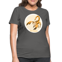 Thumbnail for Women's Mosaic Scorpio T-Shirt - charcoal