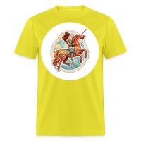 Thumbnail for Men's Symbol Sagittarius Classic T-Shirt - yellow