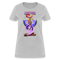 Thumbnail for Astral Capricorn Women's T-Shirt - heather gray