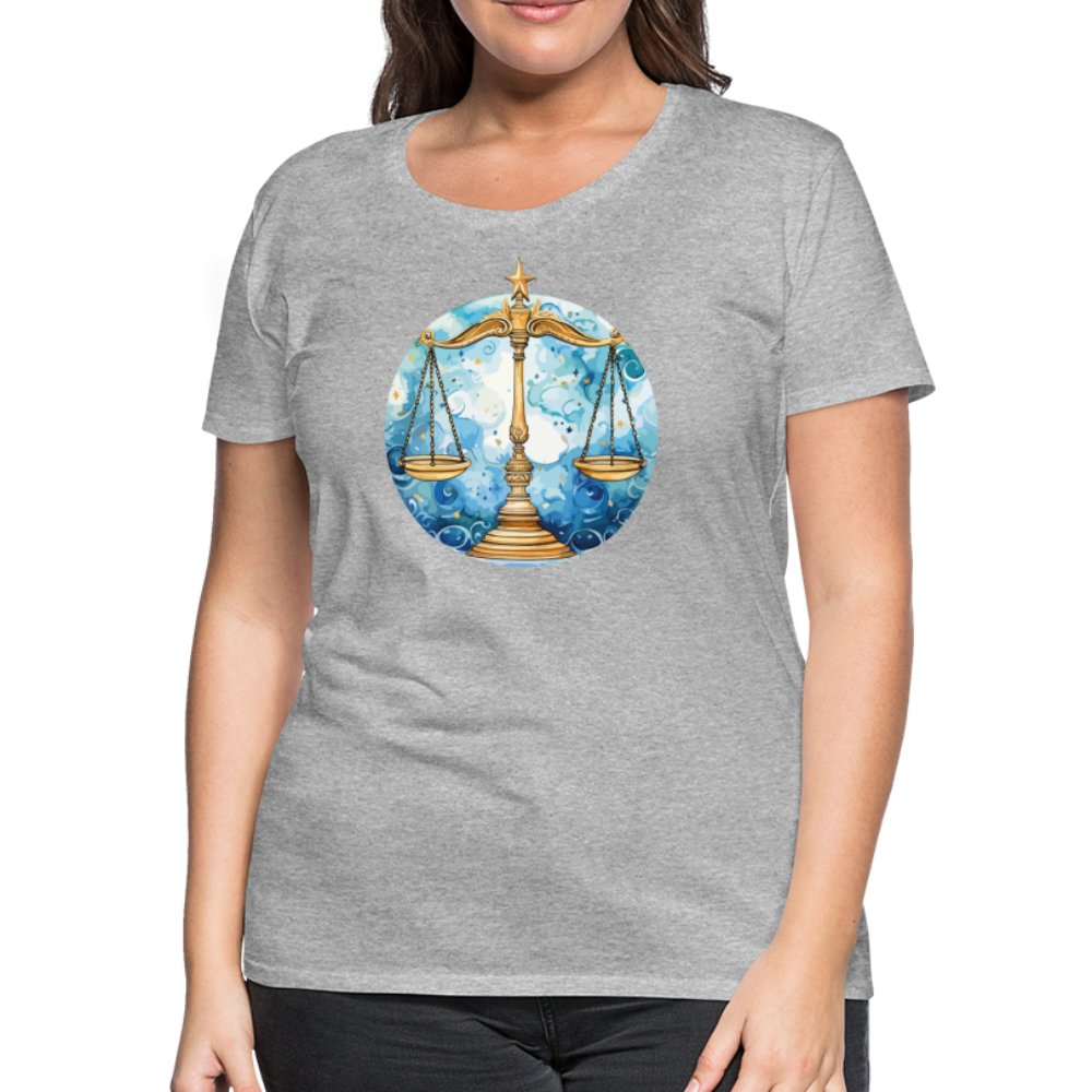 Women’sMythical Libra Premium T-Shirt - heather gray