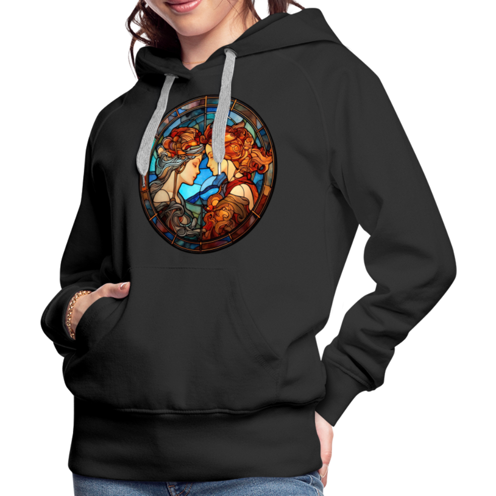 Women’s Mosaic Gemini Premium Hoodie - black