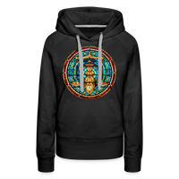 Thumbnail for Women’s Mosaic Libra Premium Hoodie - black