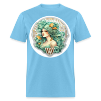 Thumbnail for Men's Symbol Virgo Classic T-Shirt - aquatic blue