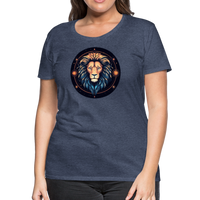 Thumbnail for Women's Magic Leo Premium T-Shirt - heather blue