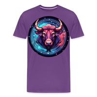 Thumbnail for Men's Mystic Taurus Premium T-Shirt - purple