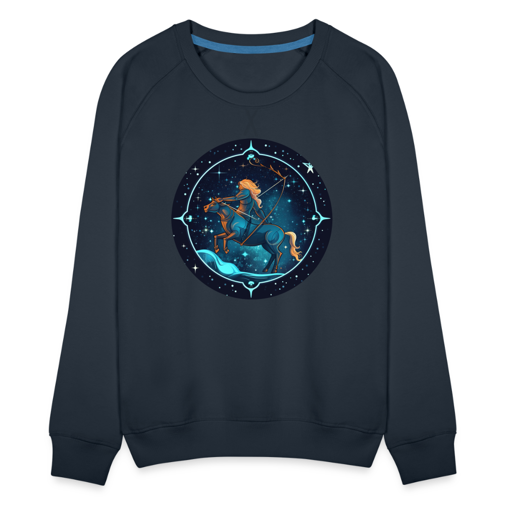 Women’s Magic Sagittarius Premium Sweatshirt - navy