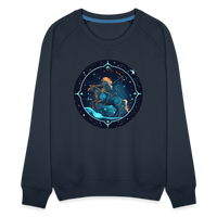 Thumbnail for Women’s Magic Sagittarius Premium Sweatshirt - navy