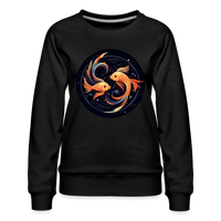 Thumbnail for Women’s Mystic Pisces Premium Sweatshirt - black