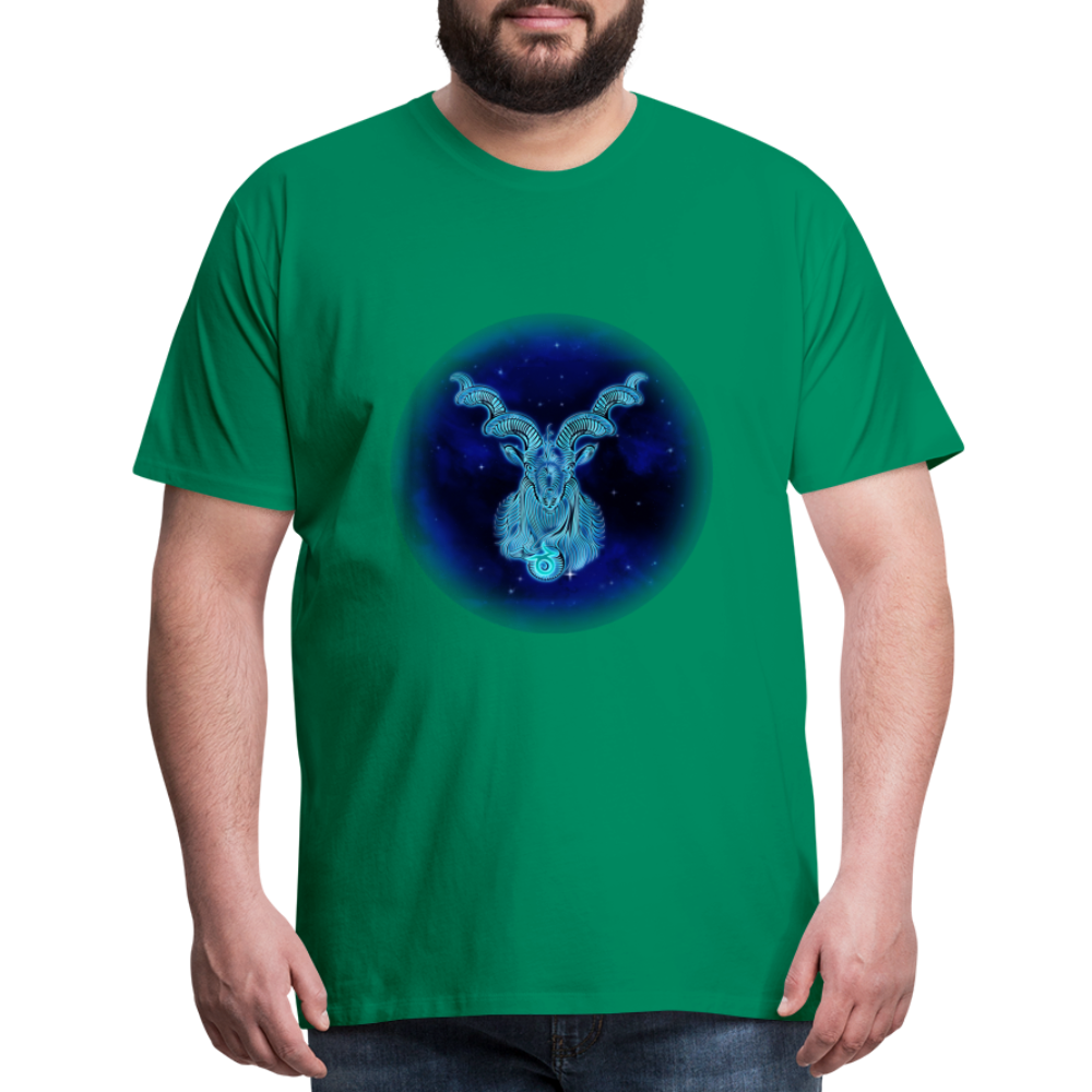 Men's Stellar Capricorn Premium T-Shirt - kelly green