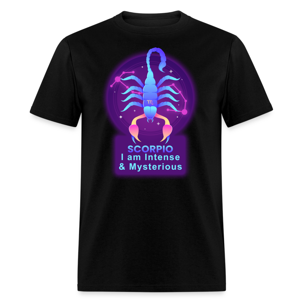 Men's Neon Scorpio Classic T-Shirt - black