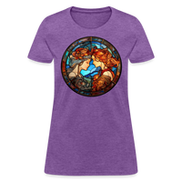 Thumbnail for Women's Mosaic Gemini T-Shirt - purple heather