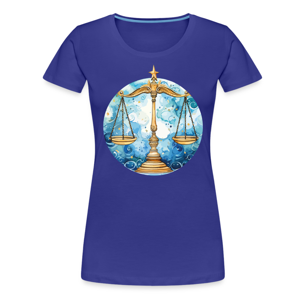 Women’sMythical Libra Premium T-Shirt - royal blue