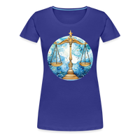 Thumbnail for Women’sMythical Libra Premium T-Shirt - royal blue