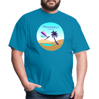 Thumbnail for Men's Dragonfly 2nd Logo Classic T-Shirt - turquoise