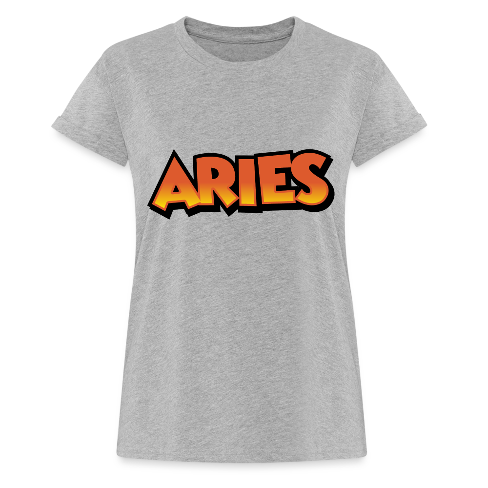 Women's Aries Oneeighty Relaxed Fit T-Shirt - heather gray