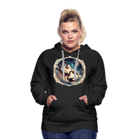 Thumbnail for Women’s Mythical Scorpio Premium Hoodie - black