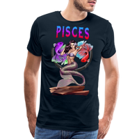 Thumbnail for Men's Astral Pisces Premium T-Shirt - deep navy