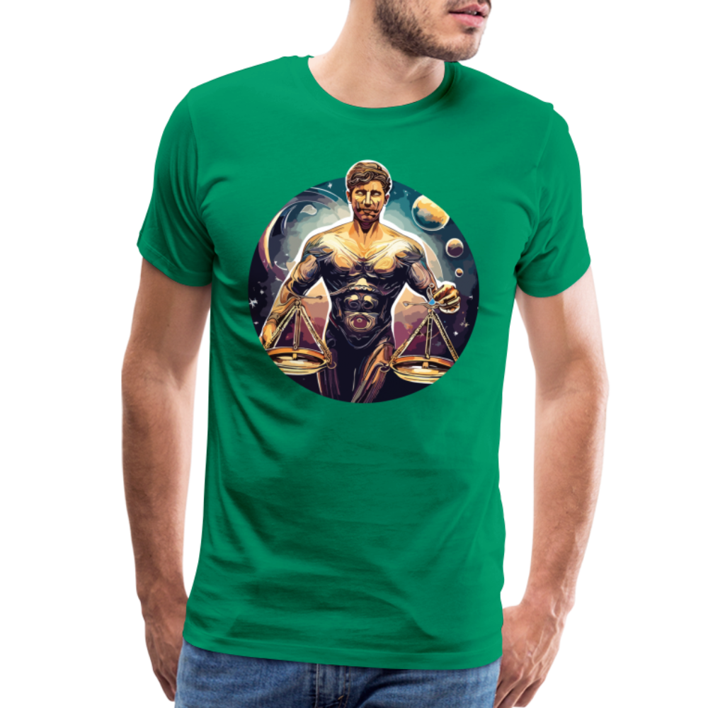 Men's Mythical Libra Premium T-Shirt - kelly green