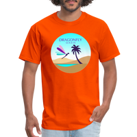 Thumbnail for Men's Dragonfly 2nd Logo Classic T-Shirt - orange