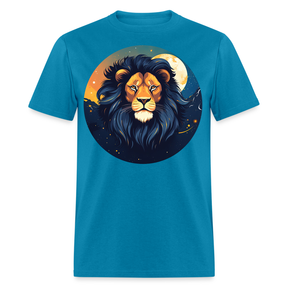 Men's Mystic Leo Classic T-Shirt - turquoise