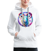 Thumbnail for Women’s Mythical Aries Premium Hoodie - white