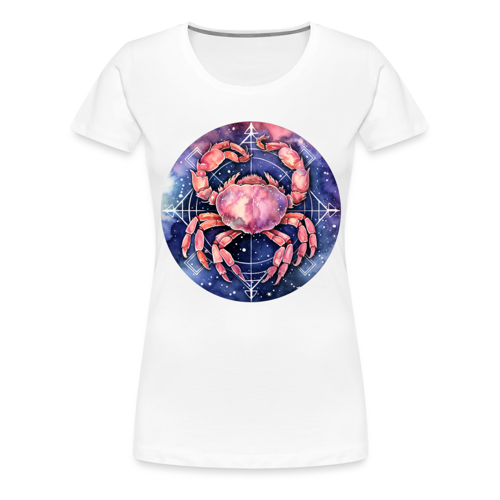 Women’s Mythical Cancer Premium T-Shirt - white