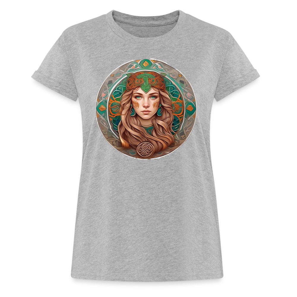 Women's Mythical Virgo Relaxed Fit T-Shirt - heather gray