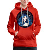 Thumbnail for Women’s Magic Virgo Premium Hoodie - red