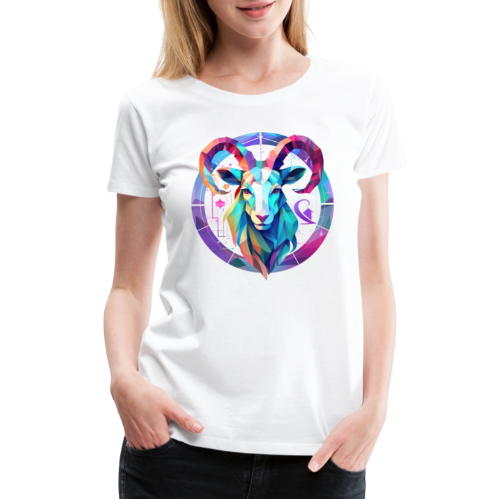 Women’s Mythical Aries Premium T-Shirt - white