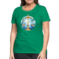 Thumbnail for Women’sMythical Libra Premium T-Shirt - kelly green