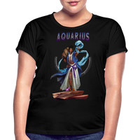 Thumbnail for Women's Astral Aquarius Relaxed Fit T-Shirt - black